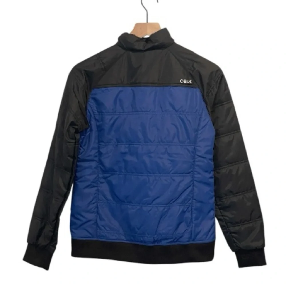 Cutter & Buck Ski Jacket, CBUK Women's Blue, Black, White Thaw Half Zip, XS, NWT